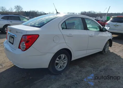 2012 Chevrolet Sonic 2Lt из США, поврежденный, VIN 1G1JC5SH5C4104842